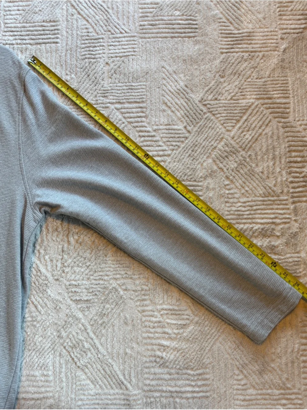 Van Heusen Men XL Gray Textured 1/4 Zip Pullover Classic Fit Ribbed Sweater Grey